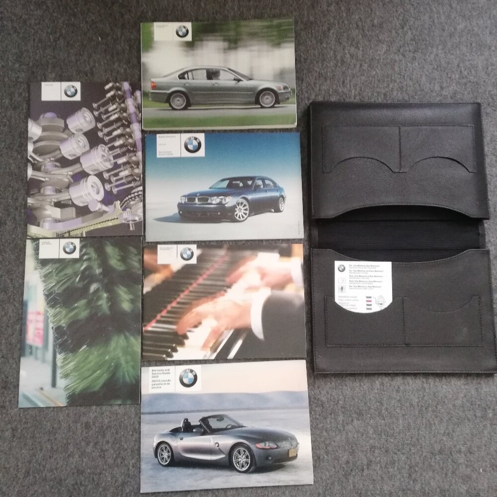 2002 / 2003 BMW Owners Manual 320i/325i/325xi/330i/330xi